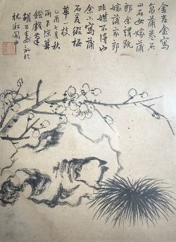 胡公寿花鸟画---小稿之三